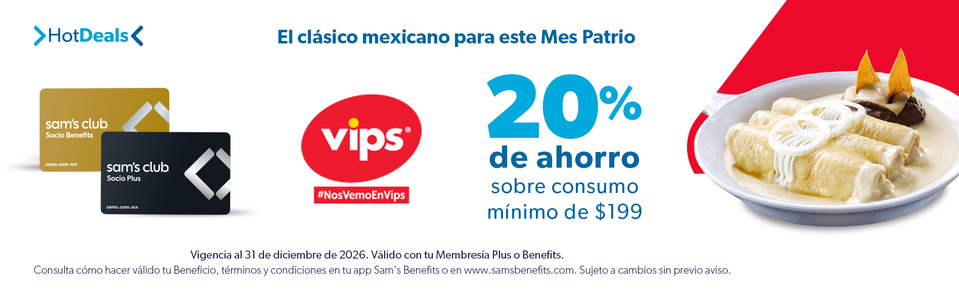 Sam's Club samsclub samsbenefits hazte socio cine viajes hot deals restaurantes educacion ropa accesorio mascotas salud entretenimiento fitness puntos